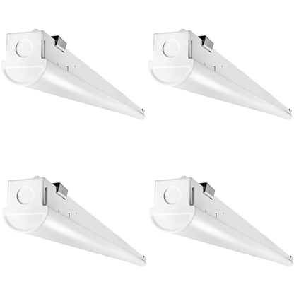 8ft LED Linear Strip Light Fixture, Selectable 65W/75W/90W and CCT 3500K/4000K/5000K, 11700 Lumens