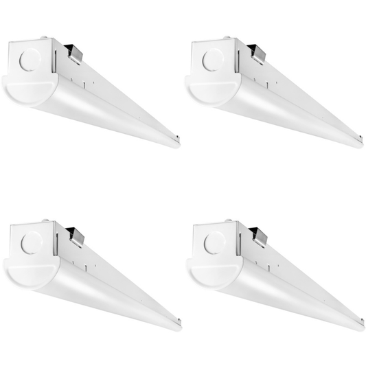 8ft LED Linear Strip Light Fixture, Selectable 65W/75W/90W and CCT 3500K/4000K/5000K, 11700 Lumens