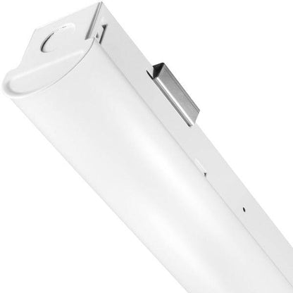 8ft LED Linear Strip Light Fixture, Selectable 65W/75W/90W and CCT 3500K/4000K/5000K, 11700 Lumens