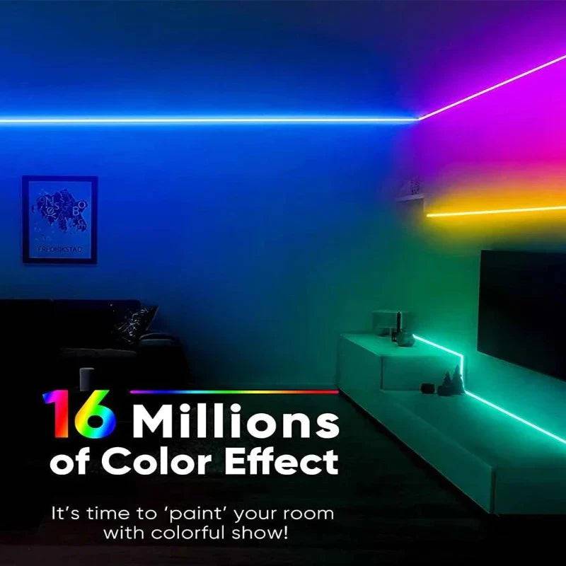 24V Smart RGB Neon Rope Light with No Voltage Drop