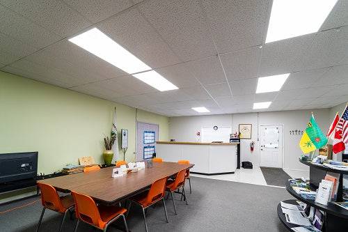 LED Ceiling Panel Light, 2x4, 50W/40W/30W, Selectable Wattage and CCT, 3500K-5000K, 6500 Lumens