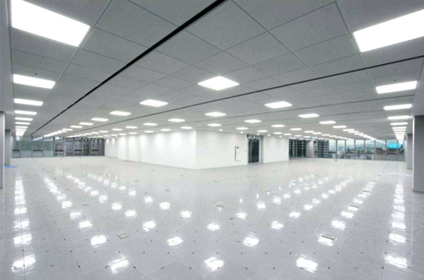 LED Ceiling Panel Light, 2x4, 50W/40W/30W, Selectable Wattage and CCT, 3500K-5000K, 6500 Lumens
