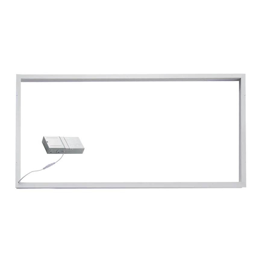 LED Frame Light/ T-Bar, 40W/50W/60W, 2x4, Adjustable Wattage and  5CCT 3000K-6500K, 7800 Lumens