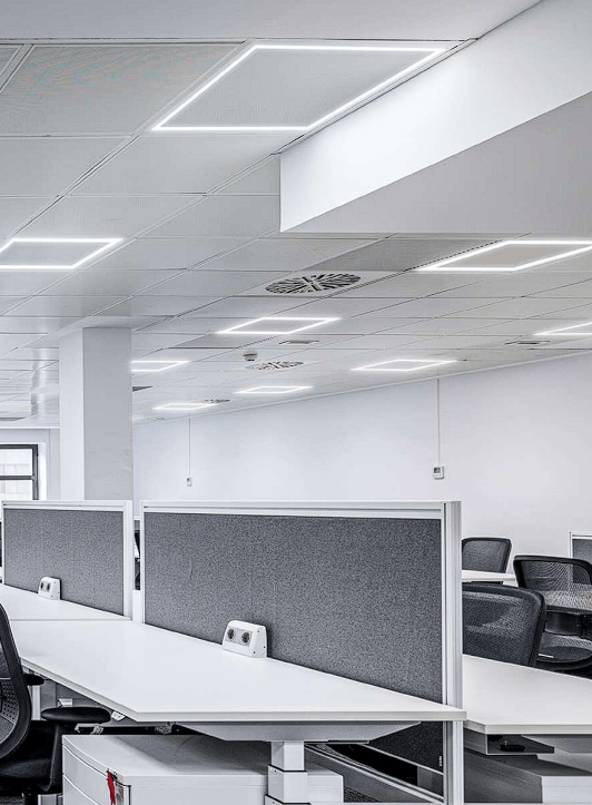 LED Frame Light/ T-Bar, 40W/50W/60W, 2x4, Adjustable Wattage and  5CCT 3000K-6500K, 7800 Lumens