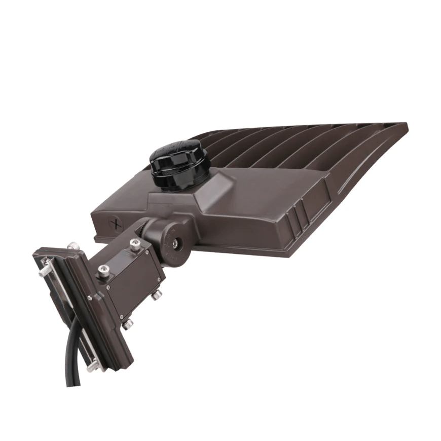 LED Parking Lot Light, Selectable 70W/100W/150W and CCT, 22,500 Lumens, Universal Mount