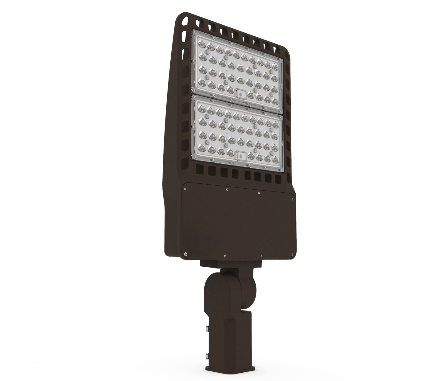 LED Parking Lot Light, Selectable 150W/100W/70W and CCT, 22,500 Lumens, Photocell & Shorting Cap- 3-Pin Sensor Base-Top & Bottom Socket