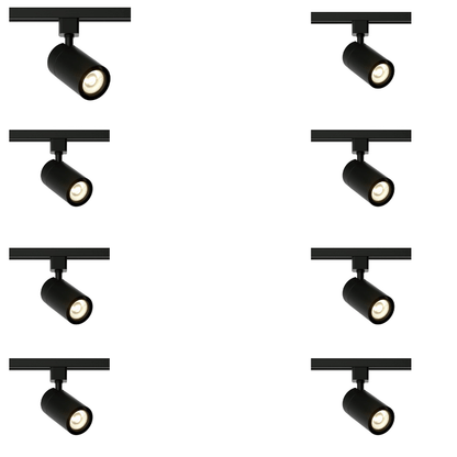 LED Track Light, 20W, Tunable CCT 3000K/4000K/5000K, 2,200 Lumens, 120 VAC
