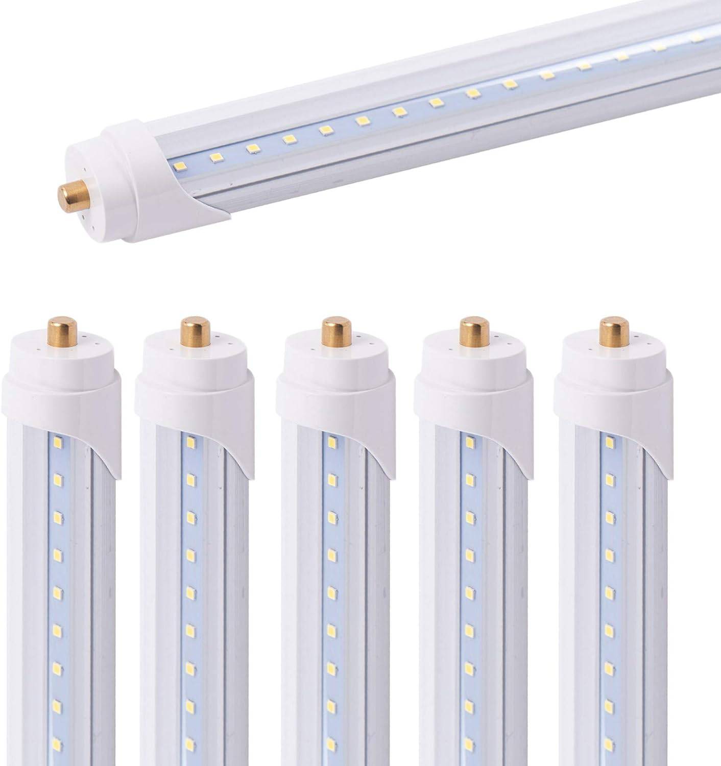 LED Tube Light - FA8, 8FT, 40W, CCT 5000K, 5000 Lumens