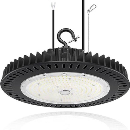 LED UFO High Bay Light, 200W, CCT 5000K, 30000 Lumens, 100-277 VAC