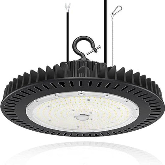 LED UFO High Bay Light, 200W, CCT 5000K, 30000 Lumens, 100-277 VAC