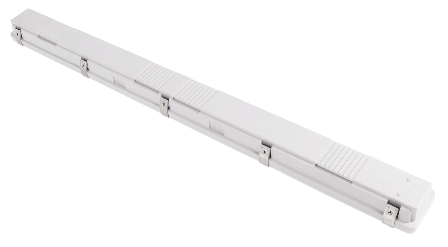 4ft LED Vapor Tight Fixture, Selectable 40W, 5000K, 100-277 VAC, 6,000 Lumens