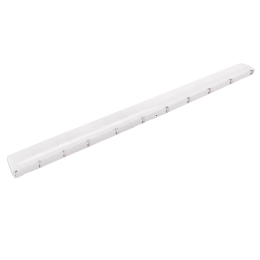 8ft LED Vapor Fixture, Selectable 80W/70W/60W and CCT 3000K/4000K/5000K, 100-277 VAC, 10,400 Lumens