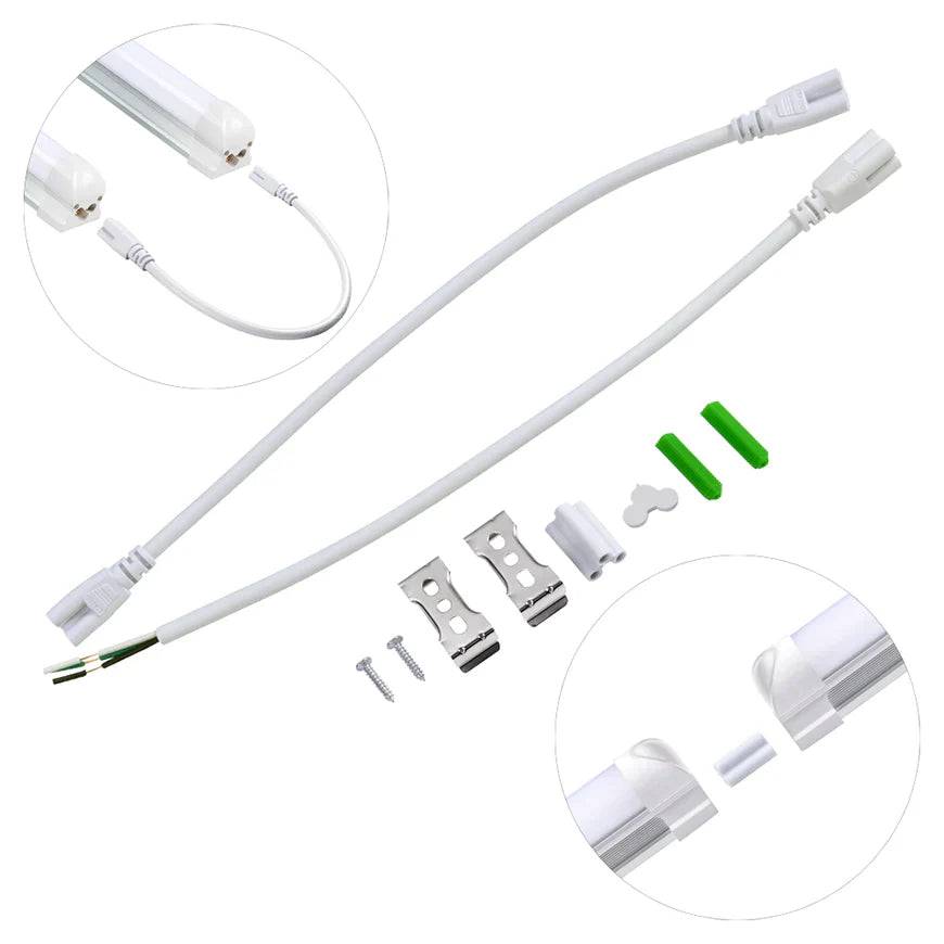 LED Shop Light - Linkable, 4ft, Selectable 18W/20W/22W/25W/28W/30W and CCT 3000K-6500K, 4200 Lumens