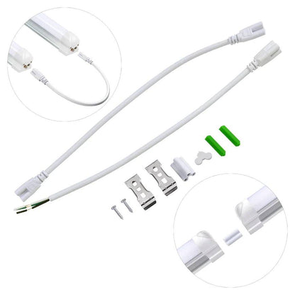 LED Shop Light - Linkable, 4ft, Selectable 18W/20W/22W/25W/28W/30W and CCT 3000K-6500K, 4200 Lumens