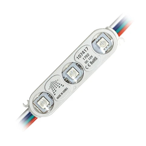 LED Signage Modules - RGB Color Changing, 0.72W, 12 VDC