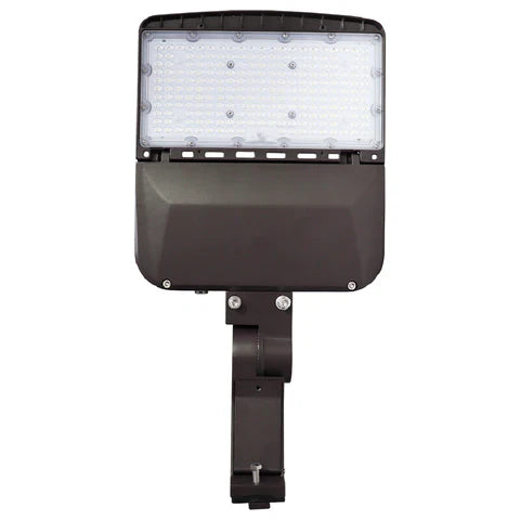 LED Parking Lot Light - Sensor Ready Base, 150W, 5000K, 24000 Lumens, Universal Mount