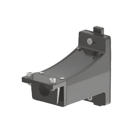 Square & Round Pole Mount – For ALH - Universal Pole Bracket for LED Area Lights