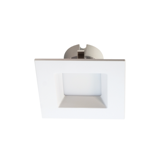 4 Inch Square LED Recessed Light, 11W, Selectable CCT, 750 Lumens, 120 VAC