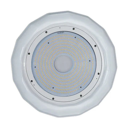 NSF LED UFO High Bay Light - Built-in Microwave Sensor, 200W, 30,000 Lumens, 5000K, 120-277 VAC, Glass Lens