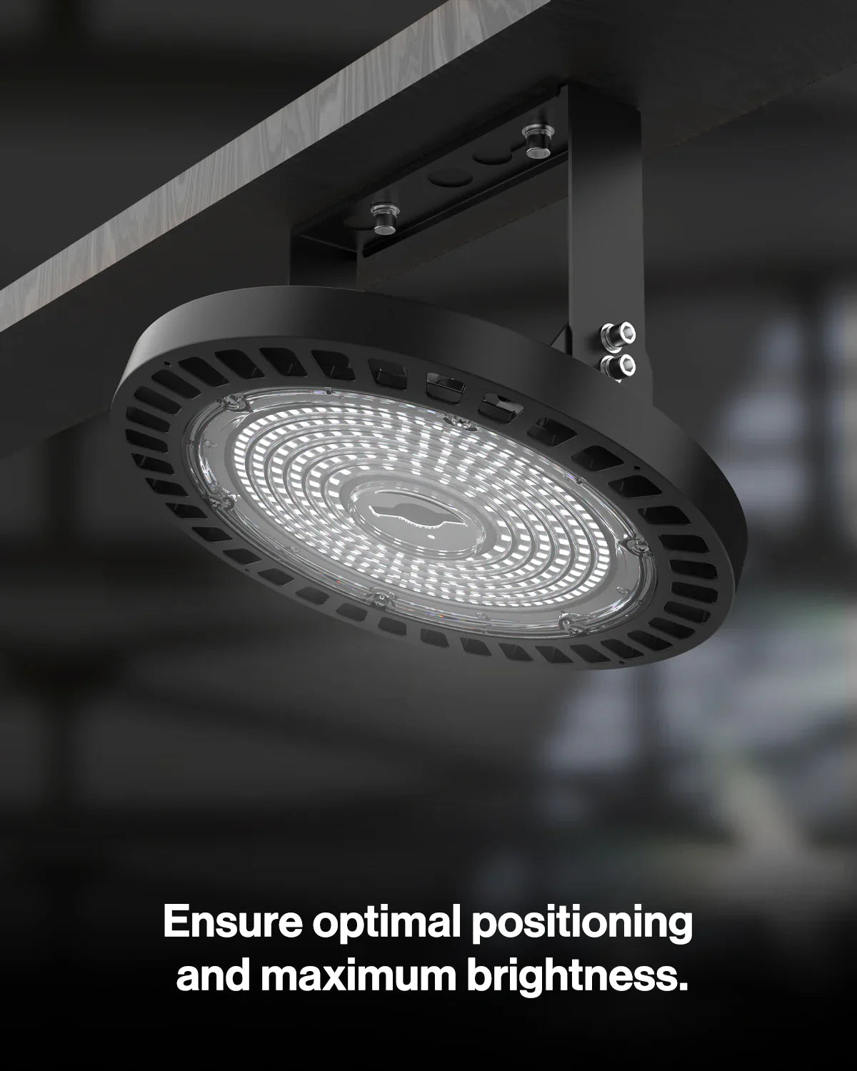 Adjustable U-Bracket Mount for UFO High Bay Light Fixtures