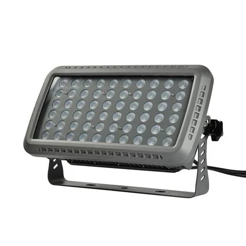 100W LED Flood Light - 3000K Warm White - 30° Beam Angle - Grey Housing - ETL Listed