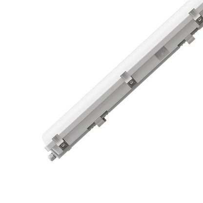 LED Vapor Tight Fixture, 4ft Selectable 20W/30W/40W/50W, and CCT 3500K/4000K/5000K, 6500 Lumens