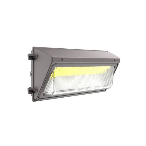 LED Wall Pack  80W/100W/120W/150W Adjustable - 22,500 Lumens - CCT Selectable 3000K/4000K/5000K - Built-in Photocell - IP65 Waterproof - UL & DLC Listed - 120-277V - Bronze Housing