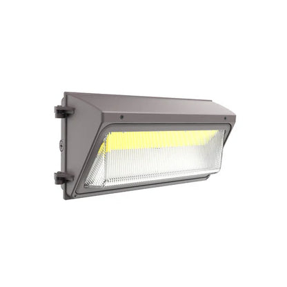 LED Wall Pack  80W/100W/120W/150W Adjustable - 22,500 Lumens - CCT Selectable 3000K/4000K/5000K - Built-in Photocell - IP65 Waterproof - UL & DLC Listed - 120-277V - Bronze Housing