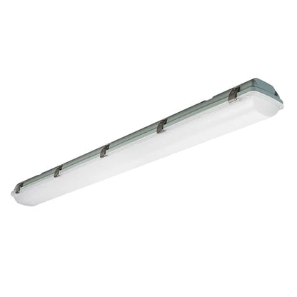LED Vapor Tight Fixture, 4ft, Selectable 38W/46W/54W and CCT 3500K/4000K/5000K, 7,020 Lumens