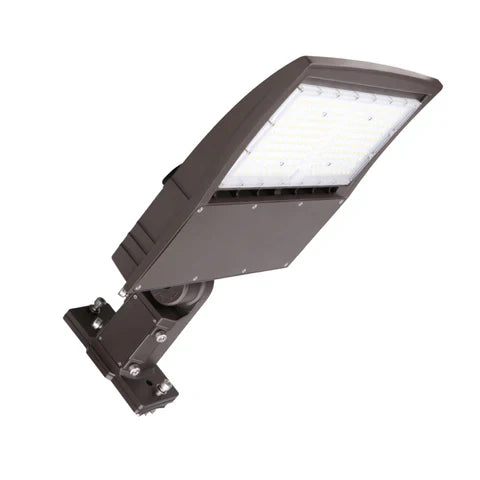 LED Area Light - Sensor Ready Base, 100W, 5000K, 16000 Lumens, 120-277 VAC, Universal Bracket