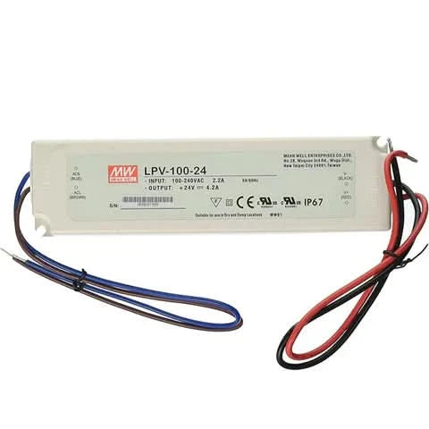 LED Power Supply, 100W, 12V DC, IP67