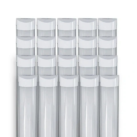 LED Shop Light - Linkable, 8ft, Selectable 40W/45W/48W/52W/56W/60W and CCT 3000k/6500K, 8400 Lumens