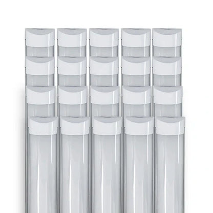 LED Shop Light - Linkable, 8ft, Selectable 40W/45W/48W/52W/56W/60W and CCT 3000k/6500K, 8400 Lumens