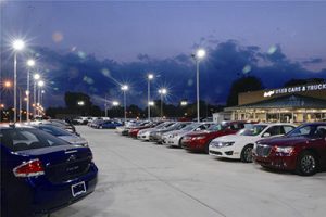 LED Parking Lot Light, Selectable 80W/100W/120W/150W and  CCT 3000K/4000K/5000K, 22,500 Lumens, 277-480 VAC, Shorting Cap Included