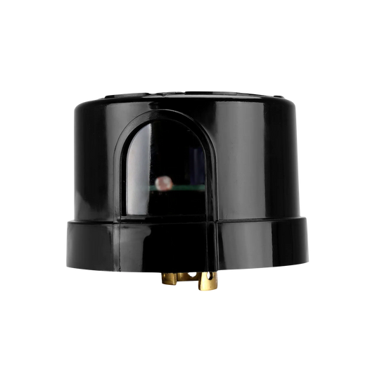 Twist-Lock Photocell – Black - Dusk-to-Dawn Sensor (AC120-277V) for LED Area Lights