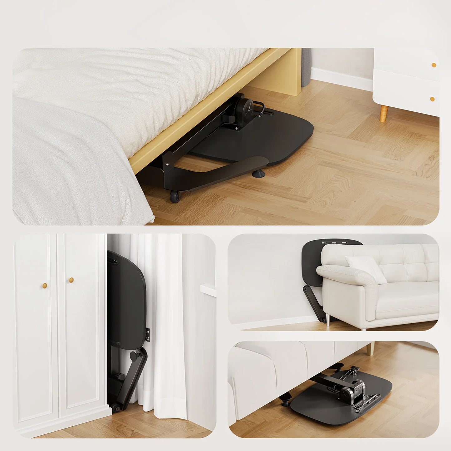 ETD5 Mobile Folding Pneumatic Standing Desk