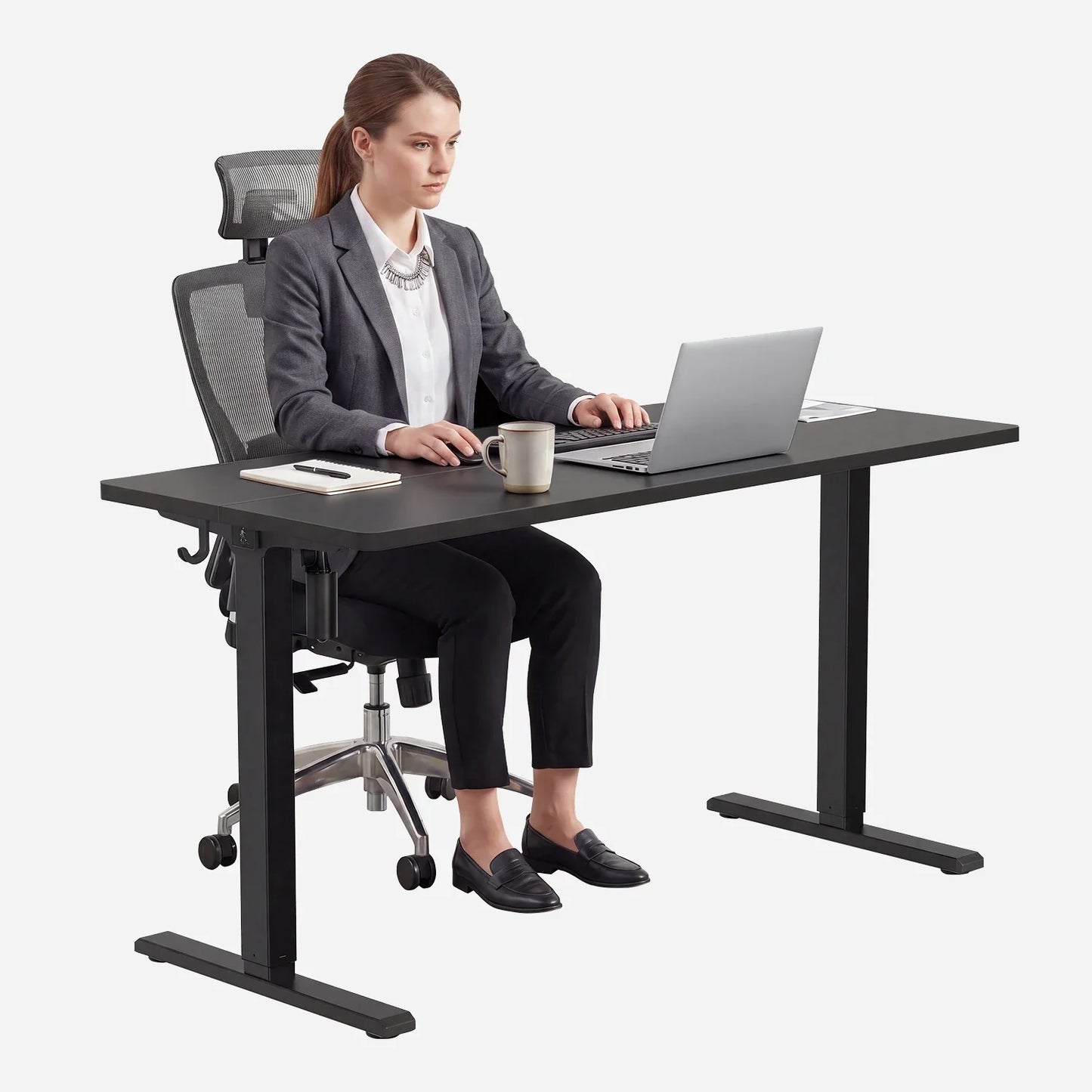 Two-Piece Tabletop Standing Desk