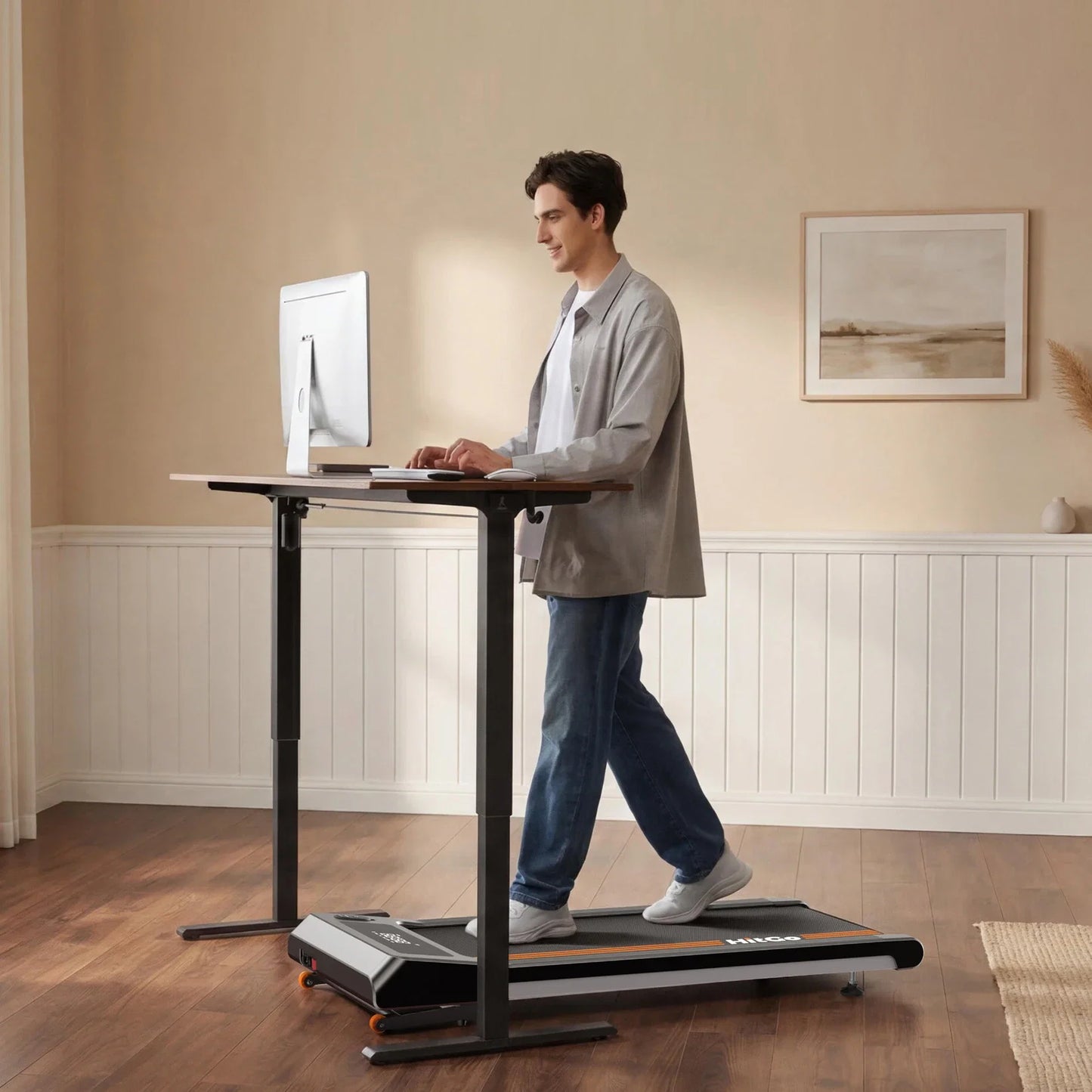 H1 Plus Auto Incline Under-Desk Walking Pad