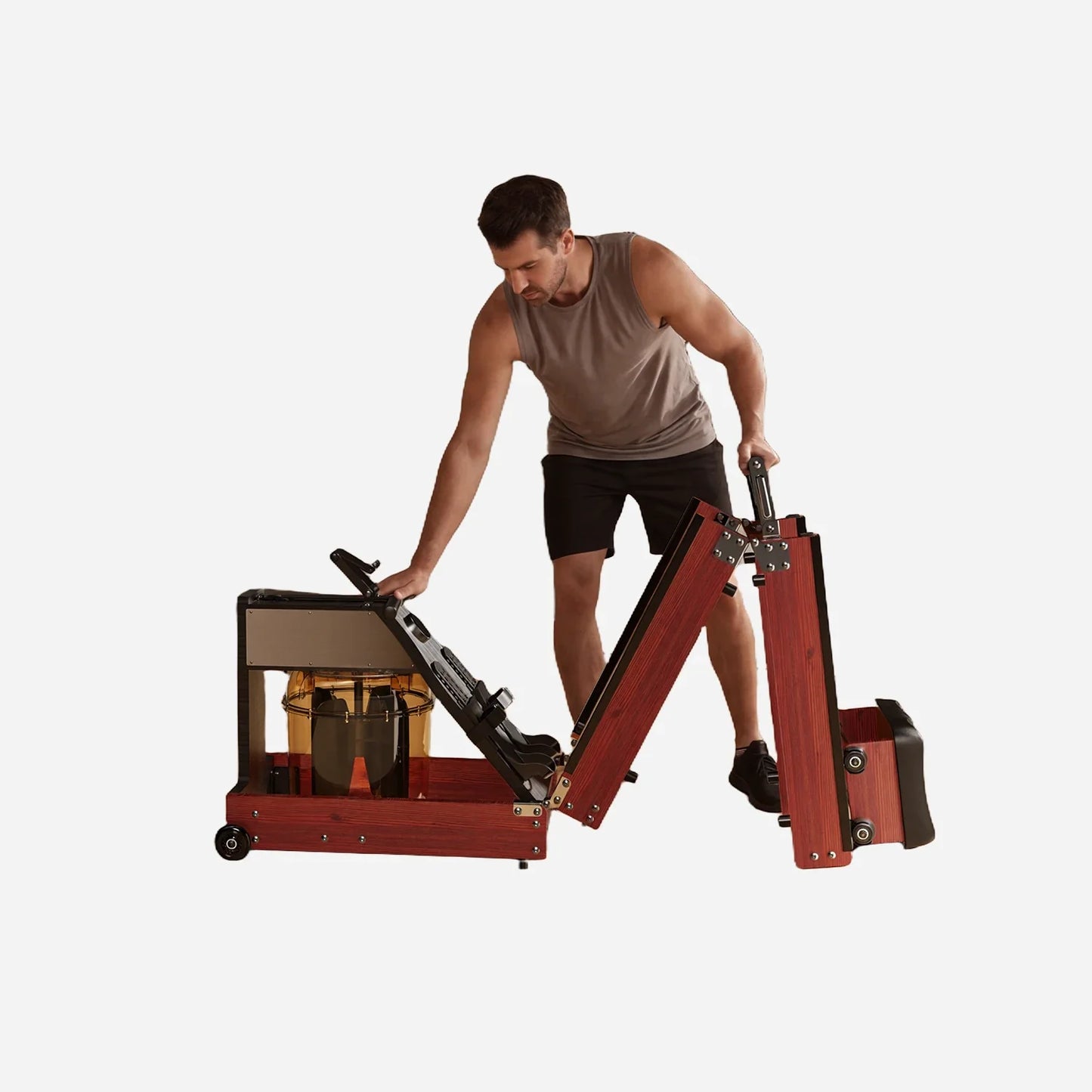 WM10 Foldable Water Rowing Machine
