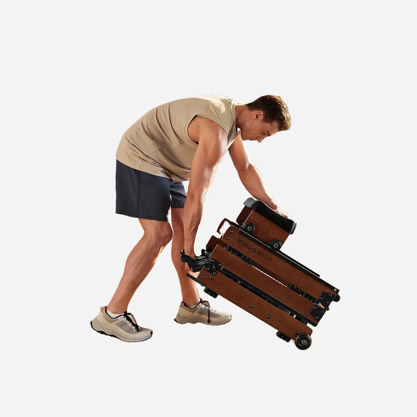 WR3L Tri-fold Water Rowing Machine