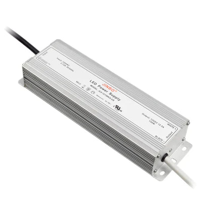 LED Power Supply - 150W - 12V DC - IP67 Waterproof - JLV-12150KA-US - UL Listed