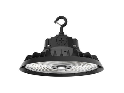 LED UFO High Bay Light - Built-in Sensor Base, Selectable Watt 150W/120W/100W and CCT 4000K/5000K, 23,100 Lumens, 120-277 VAC