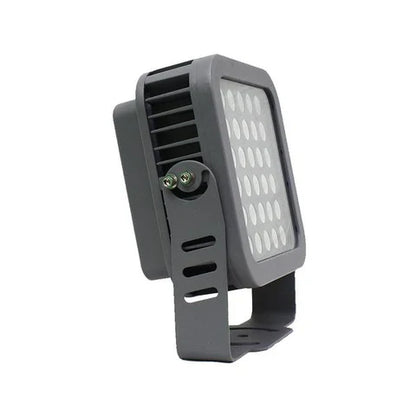 36W Green LED Flood Light - 8° Narrow Beam Angle - 100-277V - Grey Housing - ETL Listed