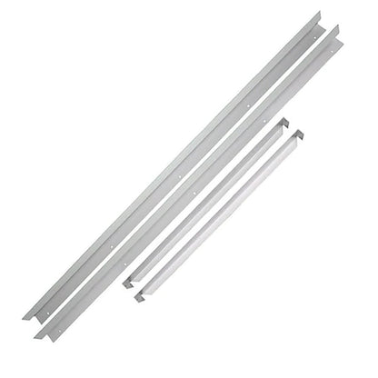 Surface Mount Kit for LED Flat Panel Light, 2x4, Aluminum Ceiling Frame (24x48x3.13 inches) for Edge-Lit & Backlit Panels