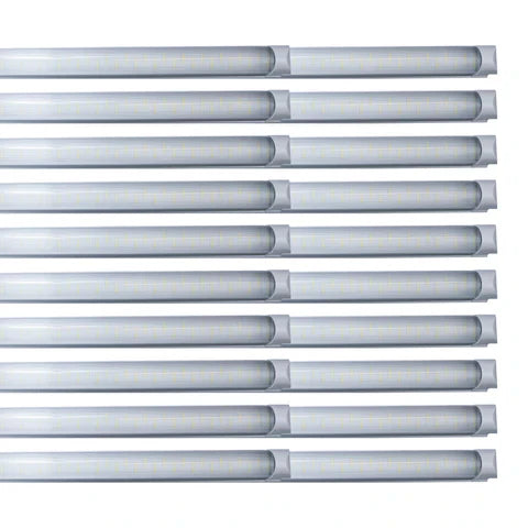 LED Shop Light - Linkable Integrated Tube, 8ft, 60W, 6500K, 9000 Lumens