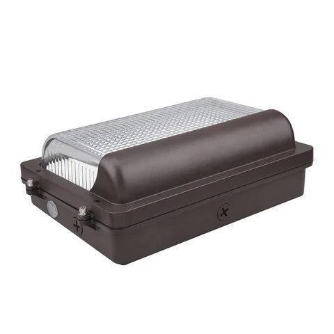 LED Wall Pack Light Built-in Photocell, 30W/40W/60W, 3000K/4000K/5000K, 8,100 Lumens, 120-277 VAC2nd Gen LED Wall Pack Light Built-in Photocell, 30W/40W/60W, 3000K/4000K/5000K, 8,100 Lumens, 120-277 VAC