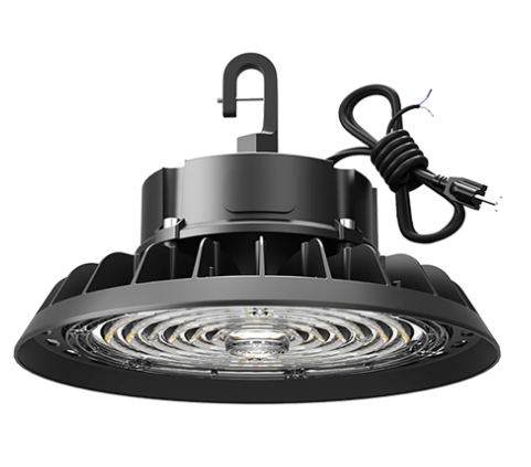 LED UFO High Bay Light, Selectable 150W/120W/90W and CCT, 21,000 Lumens, 100-277 VAC