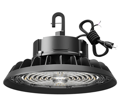 LED UFO High Bay Light, Selectable 150W/120W/90W and CCT, 21,000 Lumens, 100-277 VAC