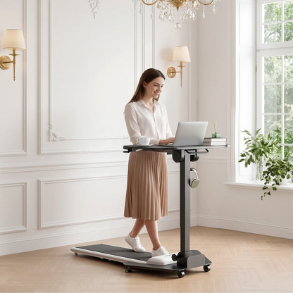 ETD5 Mobile Folding Pneumatic Standing Desk