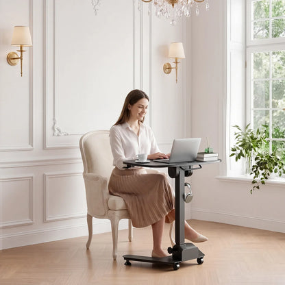 ETD5 Mobile Folding Pneumatic Standing Desk